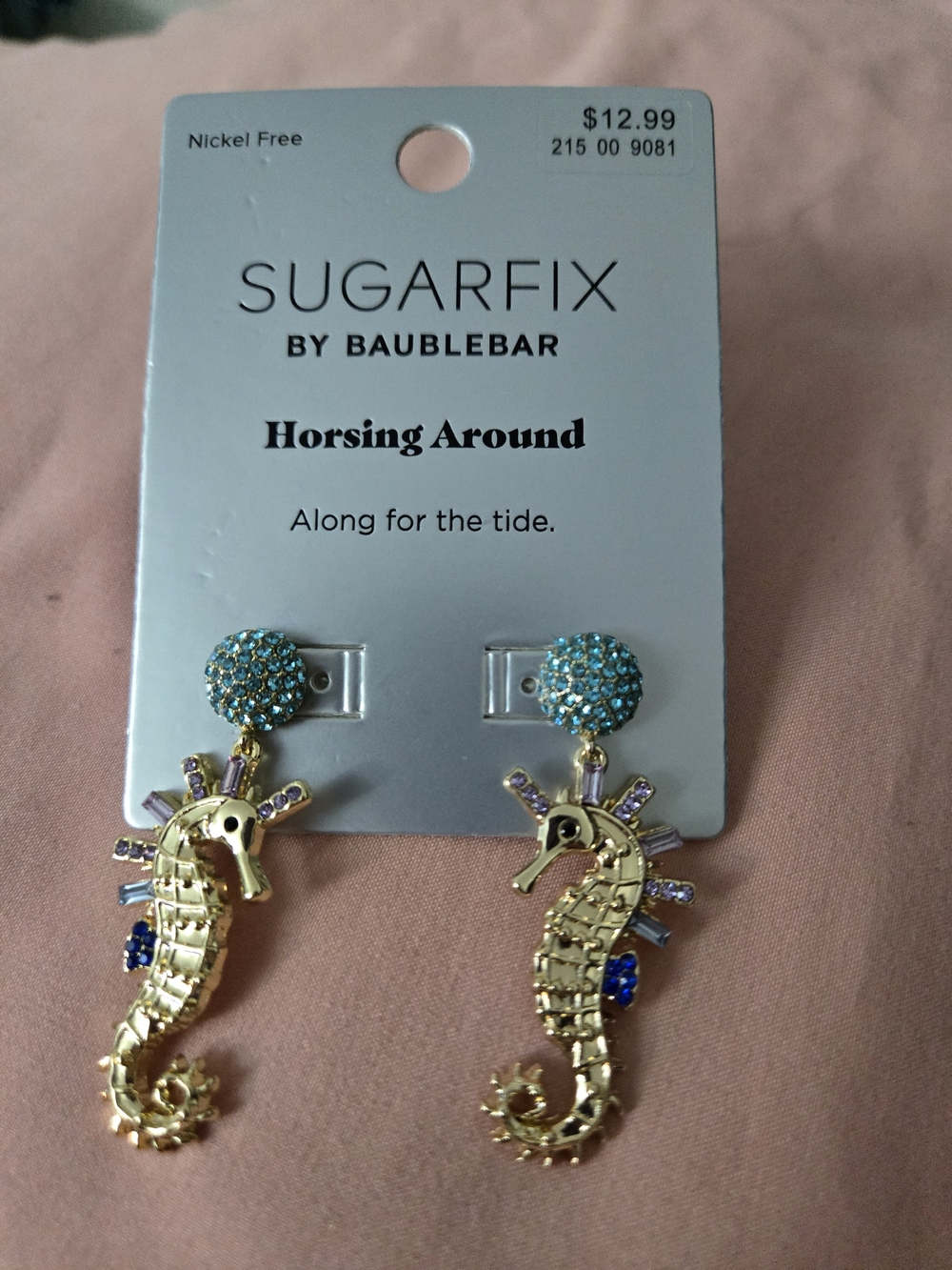 Brand New Sugarfix By Baublebar Horsing Around Statement Earrings